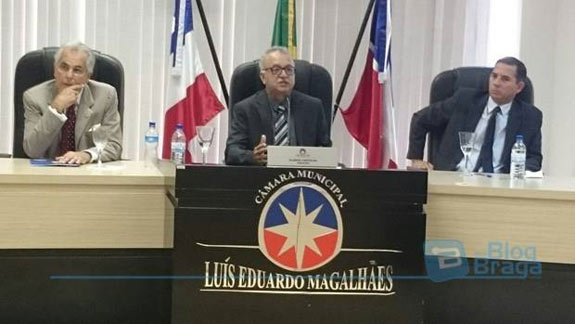 Alaidio Castilho foi o Presidente da sessão da posse do novo presidente Elton Alves.